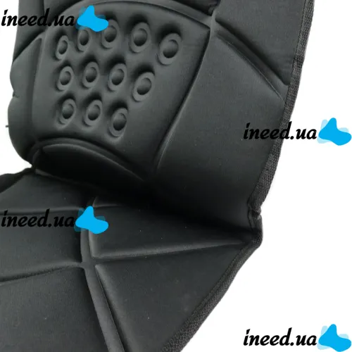 Массажная накидка с подогревом Massage Cushion HL-889B для сидения в автомобиле, Чехол с массажером для кресла LY-408 от сети и прикуривателя