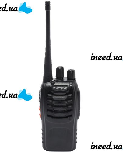Комплект из двух раций Baofeng BF-888S на 16 каналов до 5 км, Радиостанция на 2 двухдиапазонные рации на 1500 мАч со встроенным FM рация