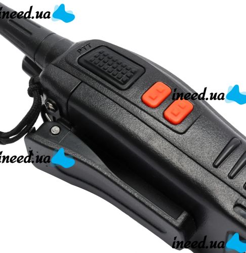 Комплект из двух раций Baofeng BF-888S на 16 каналов до 5 км, Радиостанция на 2 двухдиапазонные рации на 1500 мАч со встроенным FM рация