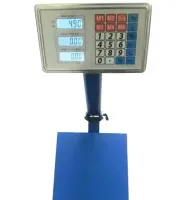 Электронное табло, голова для весов 300кг Matarix ACS G5 с дисплеем, Дисплей Спартак к весам до 300 кг с металлическими кнопками