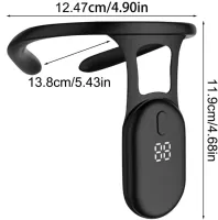 Умный корректор осанки Posture Device S910 с вибро напоминанием USB Корсет от сутулости с датчиком неправильного положения спины с вибрацией
