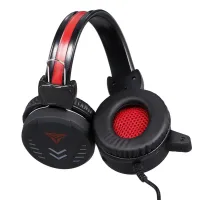 The Engineer A1 Wired Overhead USB Headphones with Microphone and LED Backlight, Gaming Headset for Computer, Gaming A-1, A1