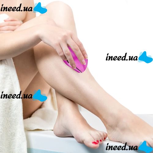 Ручной кристаллический эпилятор депилятор Crystal Hair Remover LY-332 для удаления волос, Хрустальный ластик Glass Shaver для депиляции и пилинга