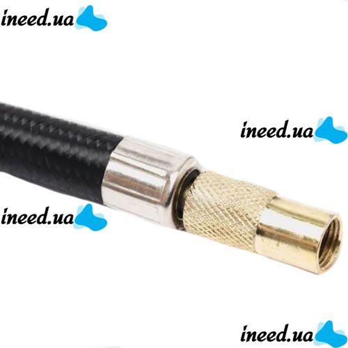 Автокомпрессор от прикуривателя Аir pump HS-208 965кПа для накачки шин 140PSI 10Amp Автомобильный компрессор насос для подкачки колес машины Черный