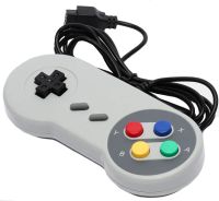 Портативная игровая ретро приставка Dendy 620 игр Денди 8 Bit Super Mini SFC, Детская консоль 8 бит с двумя джойстиками и встроенными играми Серая