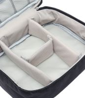 Дорожная сумка органайзер Travel Digital Bag для хранения кабелей, зарядок повербанка, Многофункциональный бокс для цифровых аксессуаров Черный