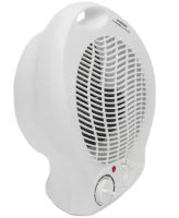 Электрический тепловентилятор Domotec MS-5902 2000W дуйка 3 режима с ручкой, напольный обогреватель Домотек MS5902 2000 Вт на 22 кв.м. Белый