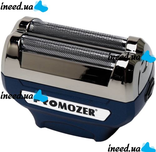 ProMozer MZ-2030 3in1 cordless hair trimmer with attachments for cutting beard nose and ear hair, Cordless trimmer shaver Moser MZ2030 Blue