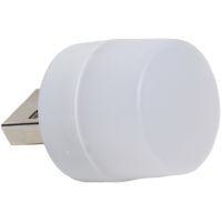 Светодиодная USB мини лампочка ночник Vkstar 1W Led Light BU-15 от Power Bank и ноутбука, Лампа фонарик 6000K от повербанка ПК 1Вт Холодный белый