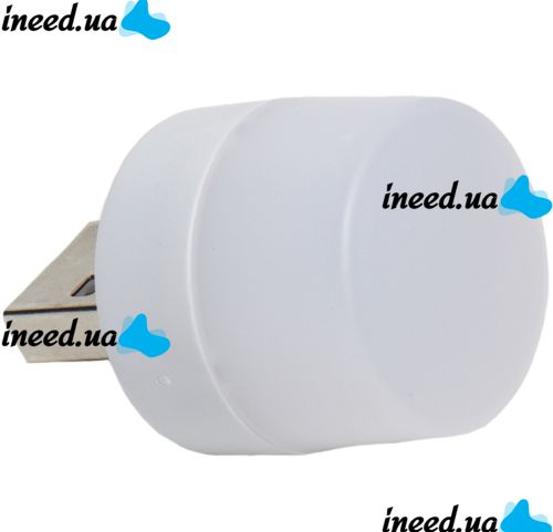 Светодиодная USB мини лампочка ночник Vkstar 1W Led Light BU-15 от Power Bank и ноутбука, Лампа фонарик 6000K от повербанка ПК 1Вт Холодный белый