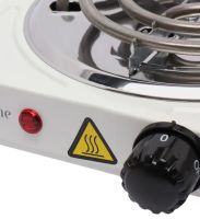 Электрическая настольная спиральная плита на одну конфорку Hot Plate JX-1010B 1000W, Одноконфорочная электроплита 1000Вт с термостатом на 5 положений