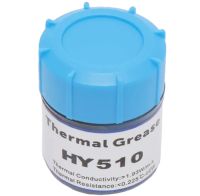 Универсальная силиконовая термопаста Thermal Grease HY-510 30г для видеокарты и процессора термопроводная смазка для улучшения передачи тепла Серая