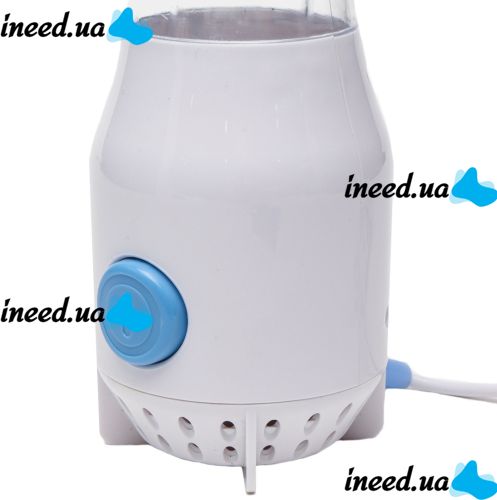 Electric comb for removing lice and nits Licetec V-Comb WN-38 with vacuum, Flea comb with stainless steel nozzle for animals White