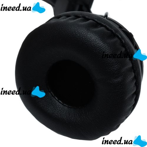 Беспроводные накладные Bluetooth наушники NIA X3 с МР3 плеером и FM Black, Полноразмерные блютуз стерео наушники с микрофоном и радио Черные