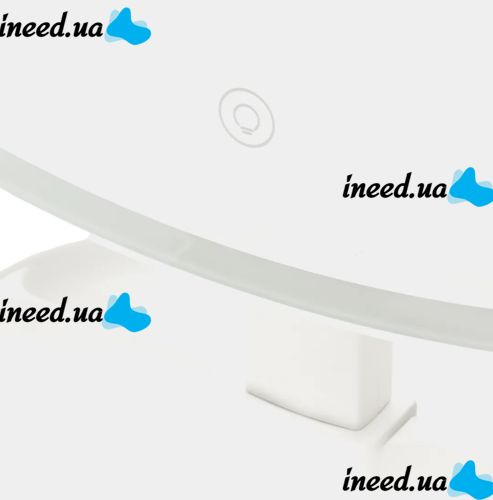 Настольное тройное зеркало Led Lighted WX-810 с подсветкой и органайзером для хранения косметики, Косметическое аккумуляторное зеркало с увеличением