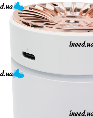 Беспроводной автомобильный увлажнитель воздуха Aroma Humidiifer H20 с RGB подсветкой, Аккумуляторный аромадиффузор USB HP227 в авто и для дома