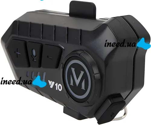 Беспроводная гарнитура на шлем Helmet Wireless Earphone Y10 с мягким микрофоном и шумоподавлением, мотогарнитура с сенсорным управлением и Bluetooth