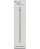 Универсальный стилус Stylus Pen JT19 для письма и рисования Android iPad IOS, Активный стилус-ручка для телефона и планшета с 2 наконечниками Белый