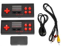Игровая приставка 8bit U-BOX EXTREME Mini Game Box AHH-07 620 игр с 2 беспроводными джойстиками Портативная консоль 8 бит с встроенными играми D600