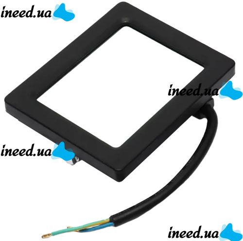 Светодиодный уличный прожектор 100W LED Flood Light Series 2 UKC FL-100 с монтажным креплением на кронштейн, Дневной фонарь 100 Вт IP66 6400К для улицы от сети