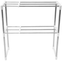 Полка стеллаж для микроволновки Multifunctional storage rack NJ-452 настольный кухонный органайзер для микроволновой СВЧ-печи, полка-органайзер