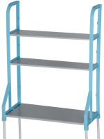 Стойка над унитазом Supretto Toilet Rack 160х50 см напольный стеллаж, полка этажерка для ванной комнаты и туалета органайзер для хранения