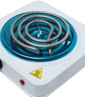 Электрическая настольная спиральная плита на одну конфорку Domotec MS-5801 1000W, Одноконфорочная электроплита 1000Вт с термостатом на 5 положений