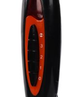 Підлоговий вентилятор Domotec MS-1619 40 см stand fan 16" дюймів 40W помаранчевий Домотек Orange на телескопічній ніжці з поворотом і нахилом