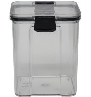 Набор контейнеров для сыпучих Food Storage Container Set 8 емкостей, прозрачные органайзеры, баночки для хранения пищевых продуктов, круп с крышками