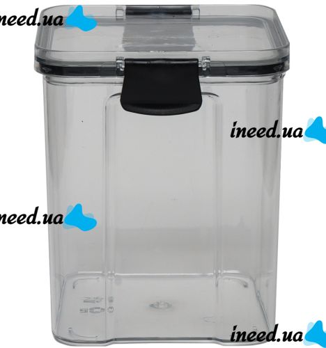 Набор контейнеров для сыпучих Food Storage Container Set 8 емкостей, прозрачные органайзеры, баночки для хранения пищевых продуктов, круп с крышками