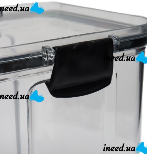 Набор контейнеров для сыпучих Food Storage Container Set 8 емкостей, прозрачные органайзеры, баночки для хранения пищевых продуктов, круп с крышками