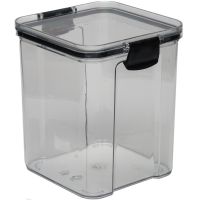 Набор контейнеров для сыпучих Food Storage Container Set 8 емкостей, прозрачные органайзеры, баночки для хранения пищевых продуктов, круп с крышками