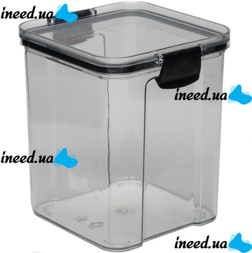 Набор контейнеров для сыпучих Food Storage Container Set 8 емкостей, прозрачные органайзеры, баночки для хранения пищевых продуктов, круп с крышками