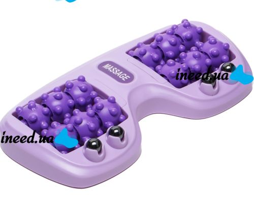 Роликовый массажер для ног Cat Claw Style Foot Massager рефлексотерапевтический для массажа стоп с магнитными шариками для снятия стресса и усталости