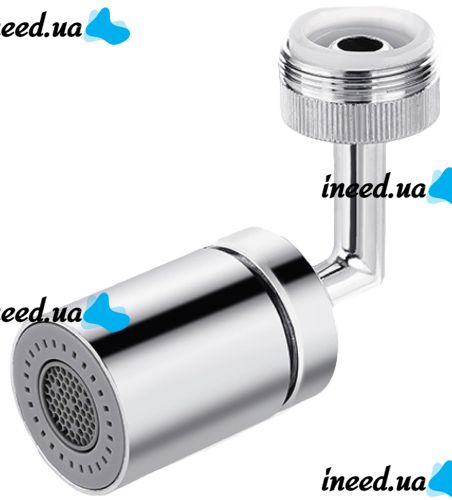 Универсальная поворотная насадка на кран Water Mixer S1820 для экономии воды, Аэратор экономитель на смеситель с поворотом 720 2 режима регулировки