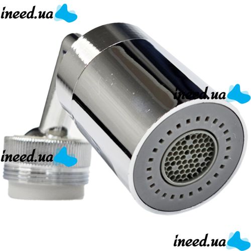 Универсальная поворотная насадка на кран Water Mixer S1820 для экономии воды, Аэратор экономитель на смеситель с поворотом 720 2 режима регулировки