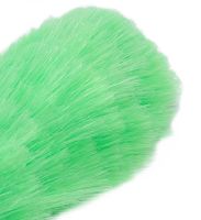 Вращающаяся электрощетка Go Duster для удаления пыли 3 насадки Щетка метелка для профессиональной уборки на батарейках с насадками Гоу Дастер Зеленая
