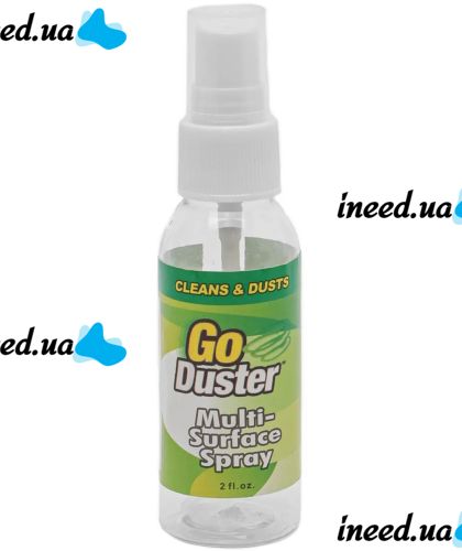 Вращающаяся электрощетка Go Duster для удаления пыли 3 насадки Щетка метелка для профессиональной уборки на батарейках с насадками Гоу Дастер Зеленая