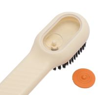 Многофункциональная универсальная щетка MHZ Cleaning Brush для чистки одежды и обуви, Щётка для мытья посуды с дозатором для моющего средства