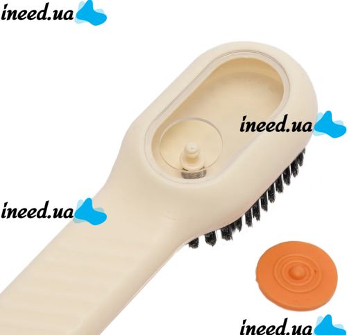 Многофункциональная универсальная щетка MHZ Cleaning Brush для чистки одежды и обуви, Щётка для мытья посуды с дозатором для моющего средства