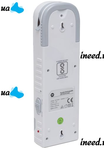 Светодиодная переносная лампа фонарь DP Light DP-7104 1500 mAh с регулировкой света для кемпинга, Аккумуляторные прожектор светильник с ручкой Белый