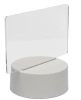 Светящаяся доска светильник для заметок 3D Creative Visualization lamp с подсветкой 3 режима с меловым маркером, Ночник для рисования Белый