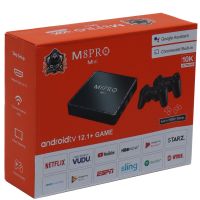 Игровая видео TV приставка Game M8Pro Mini PS1 Android 12.1 2GB/64GB с двумя джойстиками, Dendy, Sega HDMI консоль к телевизору 64Гб 10000 игр