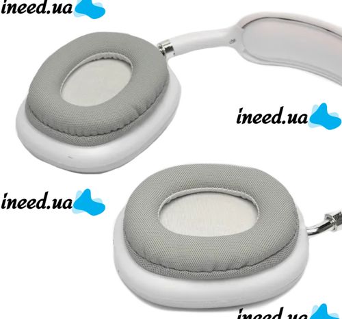 Overhead Wireless Bluetooth Headphones Macaron P9 Max with Aux, Full-size Bluetooth Stereo Headphones with microSD Memory Card Slot, TF Card White
