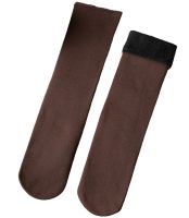 Универсальные женские термо носки Thermal Fashion Socks XD-01 35-41 размер с начесом, Утепленные зимние носочки на меху, Пара носков XD-02