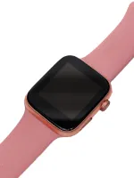Wrist Smart Watch Smart Watch T500 Sports with Microphone Tonometer IP67 Aluminum 44mm Smart Watch with Fitness and Health Function Pink
