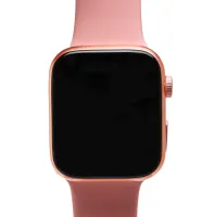 Wrist Smart Watch Smart Watch T500 Sports with Microphone Tonometer IP67 Aluminum 44mm Smart Watch with Fitness and Health Function Pink