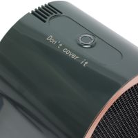 Настольный керамический обогреватель тепловентилятор Indoor Heater XH-1201 1200W, Напольный электрический тепловентилятор PTC 2 режима от сети 220В