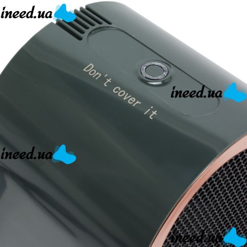 Настольный керамический обогреватель тепловентилятор Indoor Heater XH-1201 1200W, Напольный электрический тепловентилятор PTC 2 режима от сети 220В