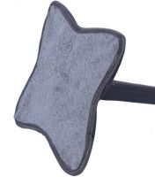 Четырехугольная сменная насадка запаска для квадратной швабры Triangle Spin Mop 24x24 см, Дополнительная квадратная Клевер для мытья и уборки пола